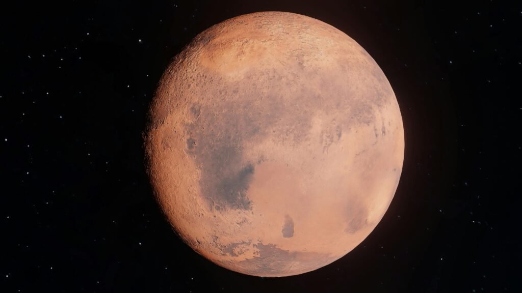 Mars Snapchat Planet